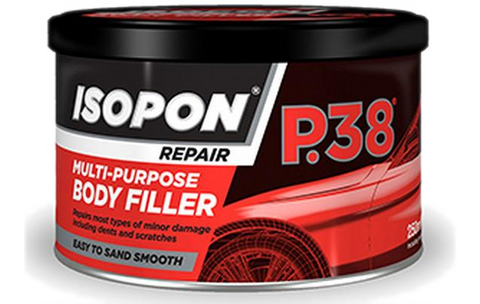 Davids P38 Car Body Filler Multi Purpose Easy To Sand 250ml