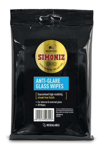 Simoniz Anti-Glare Glass Wipes