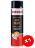 Simoniz Very High Temperature Matt Red VHT Spray Paint 500ml SIMVHT23D