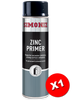 Simoniz Zinc Primer Acrylic Spray Paint 500ml SIMP10D