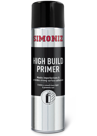 Simoniz High Build Filler Primer Acrylic Spray Paint 500ml SIMP90D