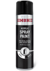 Simoniz Satin Black Acrylic Spray Paint 500ml SIMP16D