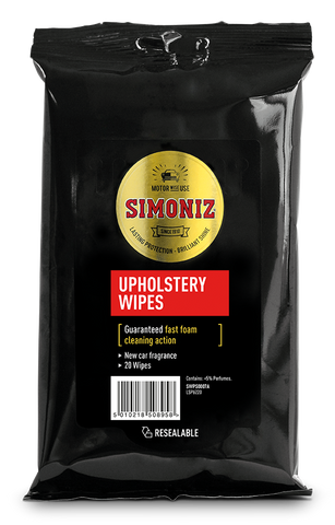 Simoniz Leather Cleaning Wipes – Interior Detailer for Convenient  Protection & Cleanup – Includes 50 Wipes for All Leather Surfaces - UV  Protection 