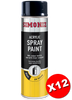 Simoniz AA Van Gloss Yellow Acrylic Spray Paint 500ml SIMP24D