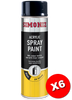 Simoniz AA Van Gloss Yellow Acrylic Spray Paint 500ml SIMP24D