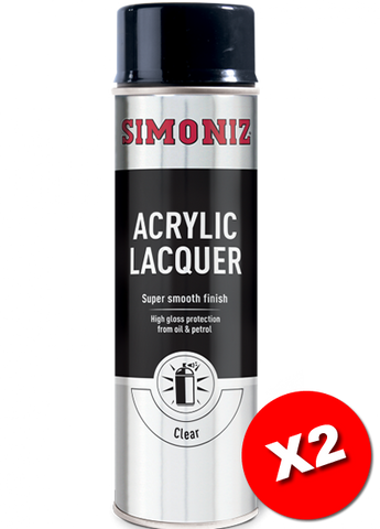 Lacquer on sale spray paint