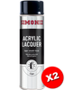Simoniz Clear Lacquer High Gloss Acrylic Spray Paint 500ml SIMP22D