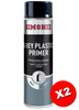 Simoniz Grey Plastic Primer Acrylic Spray Paint 500ml SIMP08D