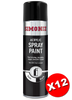Simoniz Satin Black Acrylic Spray Paint 500ml SIMP16D