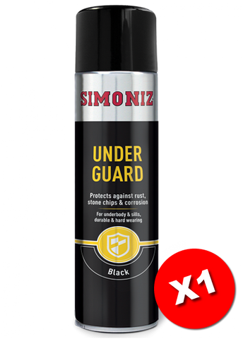 Simoniz Underguard Acrylic Under Seal Spray Paint 500ml SIMR14D